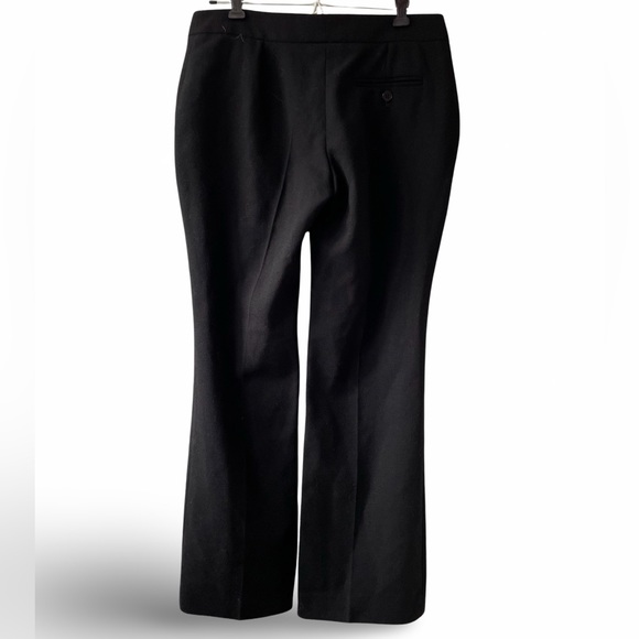 NWT SSense Alexander McQueen black fleece wool cropped pants, IT 40 US 4 - Picture 2 of 6